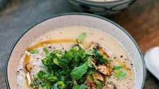 Mushroom congee