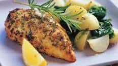 Mustard and rosemary chicken