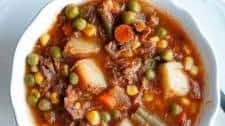 My Mom's Old-Fashioned Vegetable Beef Soup