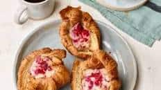 Nadiya Hussain’s Raspberry Cheesecake Croissants