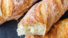 No Knead Bread-Baguette