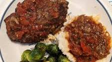 Old Fashioned Beef Cube Steak with Tomato Gravy