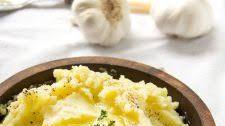 Olive Oil and Roasted Garlic Mashed Potatoes