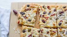 Olive, Onion & Sun Dried Tomato Focaccia