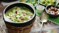 One-Pot Pozole Verde de Pollo (Green Mexican Hominy and Chicken Soup)