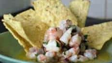 Orange-Basil Shrimp Ceviche