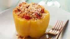 Orzo Stuffed Peppers