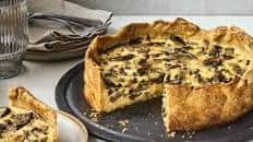 Over-the-Top Mushroom Quiche