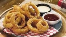 Panko Crusted Onion Rings Recipe Thumbnail