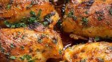 Paprika Baked Chicken Thighs