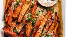 Parmesan Sweet Potato Fries