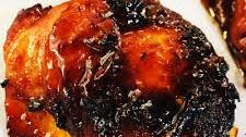 Peach Glazed Chicken Thighs