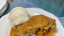 Peachy Cornbread Cobbler