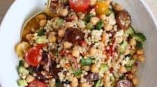 Pearl Couscous Salad with Feta & Chickpeas