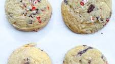 Peppermint Bark Cookies (Crisp and Chewy!) (Gluten-free)