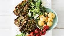 Grilled Pesto Lamb Chops With Tomatoes & Potatoes Recipe | Woolworths Thumbnail