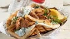 Pork Gyros with Tzatziki