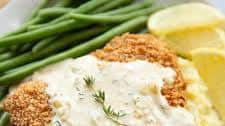 Pork Schnitzels with Lemon Thyme Sauce