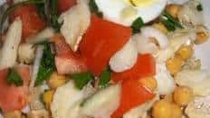 Portuguese Chickpea and Cod Salad