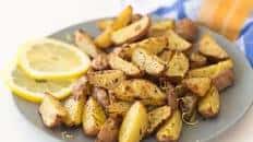 Potato Wedges With Lemon and Pepper