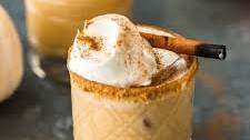 Pumpkin Spice White Russian Cocktail