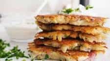 Quick & Easy Chive Potato Latkes