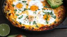 Quinoa & Egg Enchilada Skillet