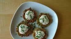 quinoa latkes