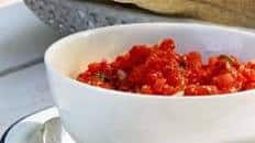 Red pepper & tomato salsa