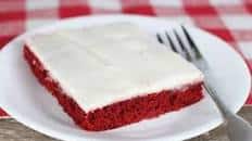 Red Velvet Texas Sheet Cake