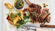 Grilled Ribeye with Chimichurri Sauce Thumbnail