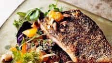 Rice-Seared Trout with Hazelnut Brown Butter