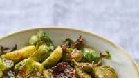 Roasted Brussels Sprouts with Balsamic Vinegar & Honey