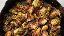 Roasted Brussels Sprouts With Garlic