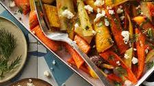 Roasted Carrots with Lemon & Dill