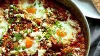 Roasted Pepper Shakshuka