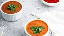 Roasted Red Pepper Gazpacho