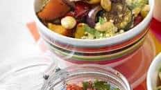 Roasted veg & couscous salad