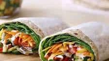 Roasted Vegetable Wraps