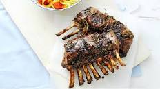 Rosemary-Balsamic Roast Rack of Lamb