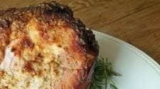 Rosemary & Mustard Crusted Baked Ham