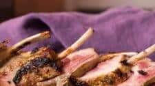 Rosemary Mustard Rack of Lamb