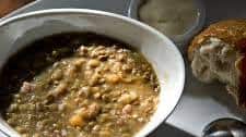 Rustic Lentil and Turnip Soup