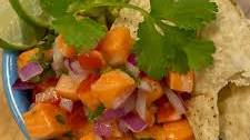 Salmon Ceviche with Citrus, Chiles and Avocado