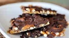 Salted Chocolate Toffee Pretzel Bark