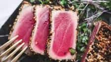 Seared Ahi Tuna with a Sesame Crust