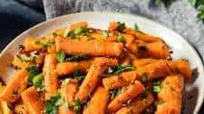 Sesame Roasted Carrots