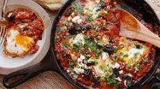 Shakshuka (North African–Style Poached Eggs in Spicy Tomato Sauce)