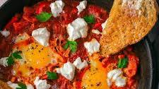 Shakshuka With Goats Cheese