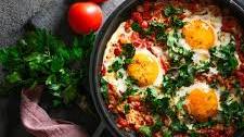 Shakshuka with Spinach & Feta